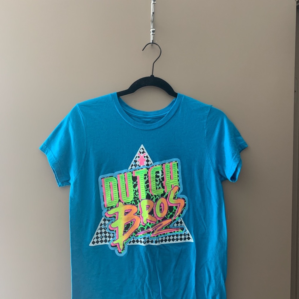 Dutch Bros. Blue top